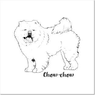 Chow chow Posters and Art